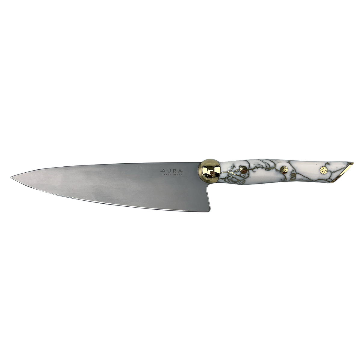 Alta Blanc & Gold Utility Knife AuraCalifornia