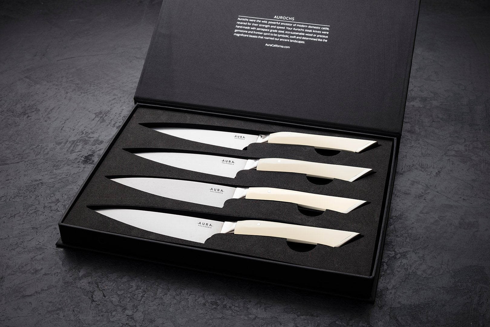 Aurochs Hollywood 4-Piece Steak Knife Set